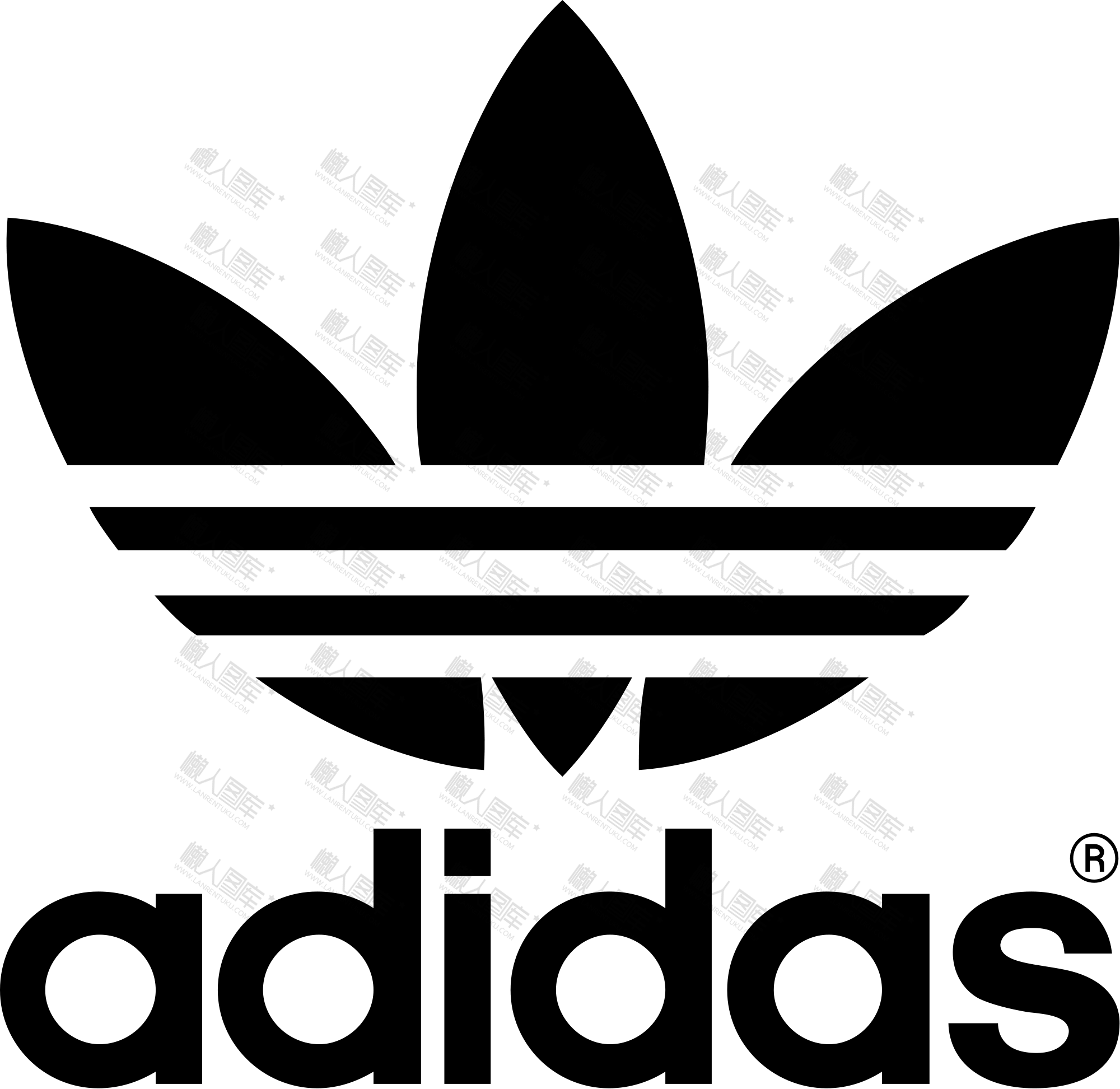 adidas三叶草标志logo