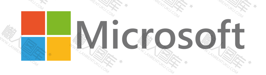 简约Microsoft徽标