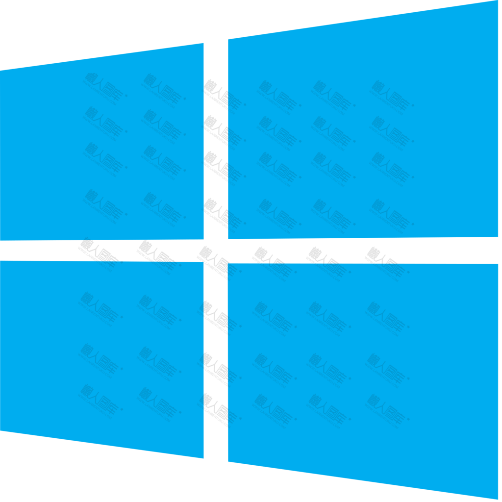 windows蓝色图标