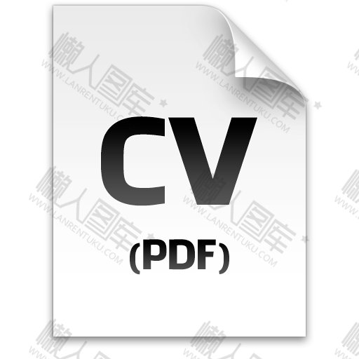 CV简历PDF下载图标