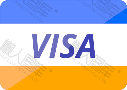 VISA信用卡图标