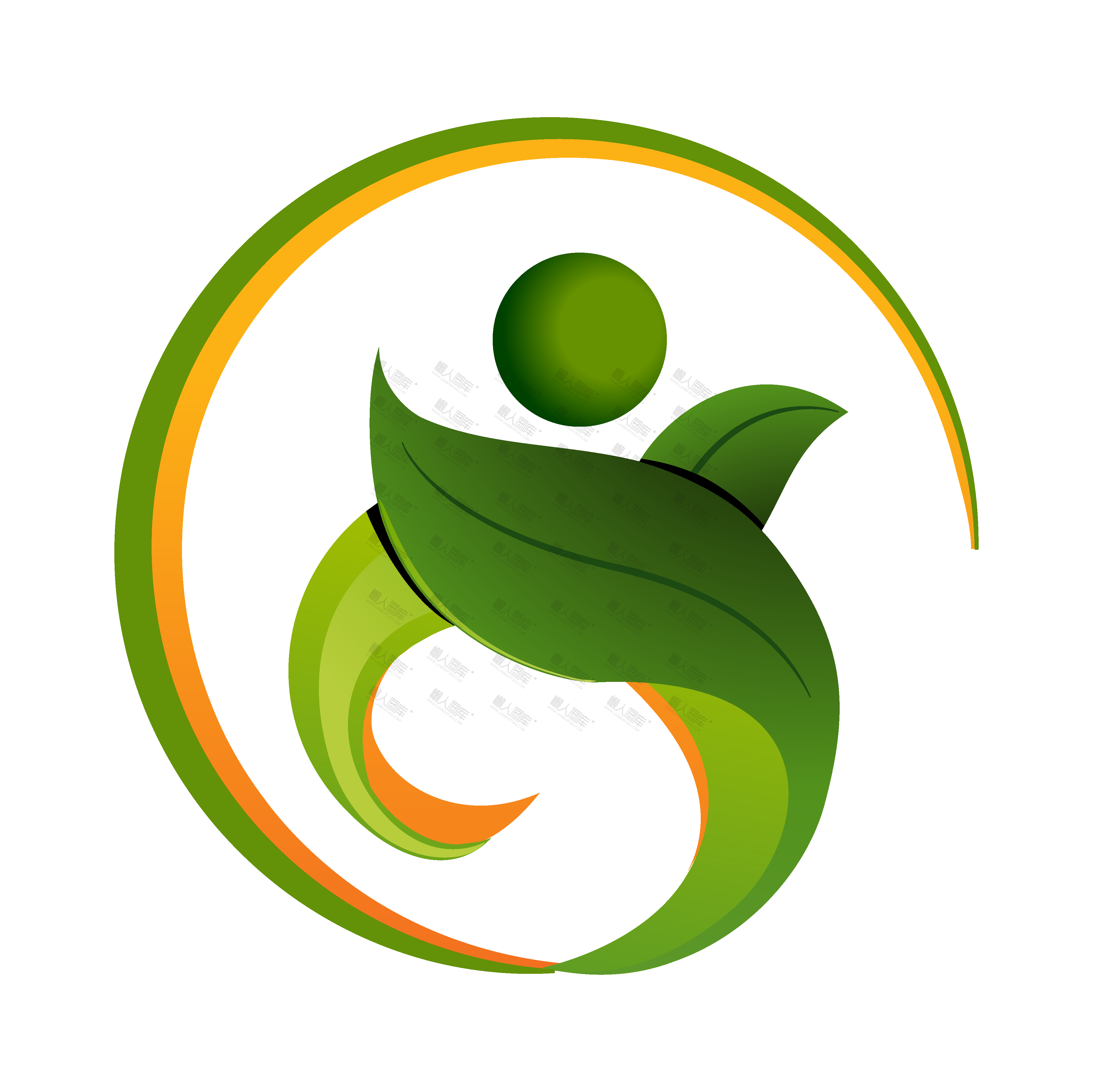 环保主题logo