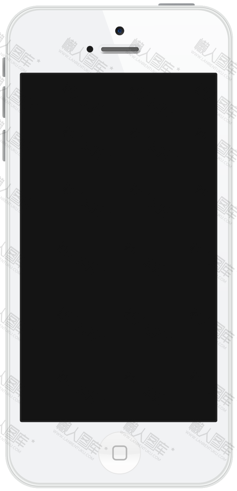 白色苹果iphone手机图片
