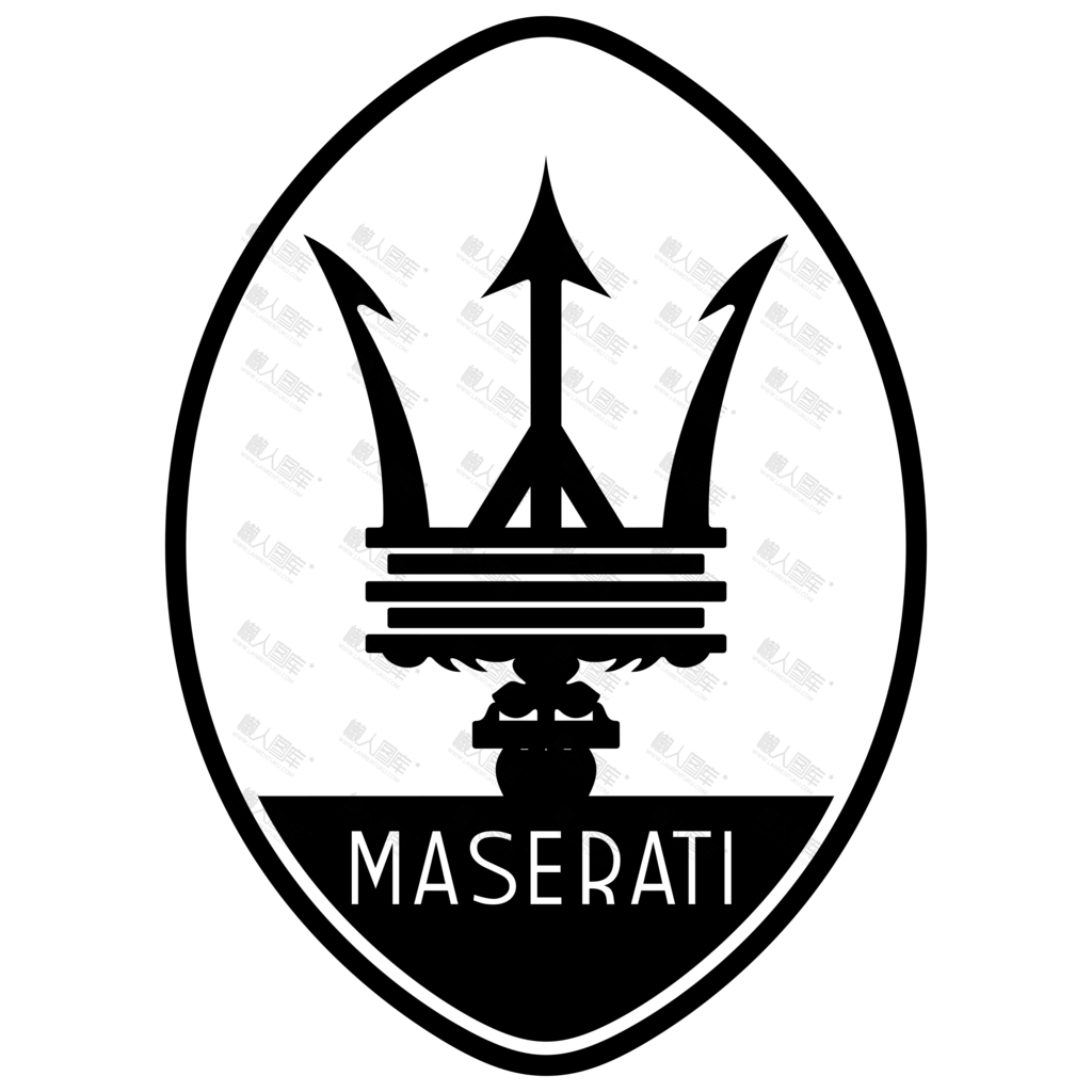 玛莎拉蒂车标logo