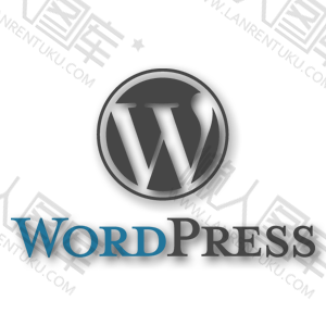扁平式WordPress徽标