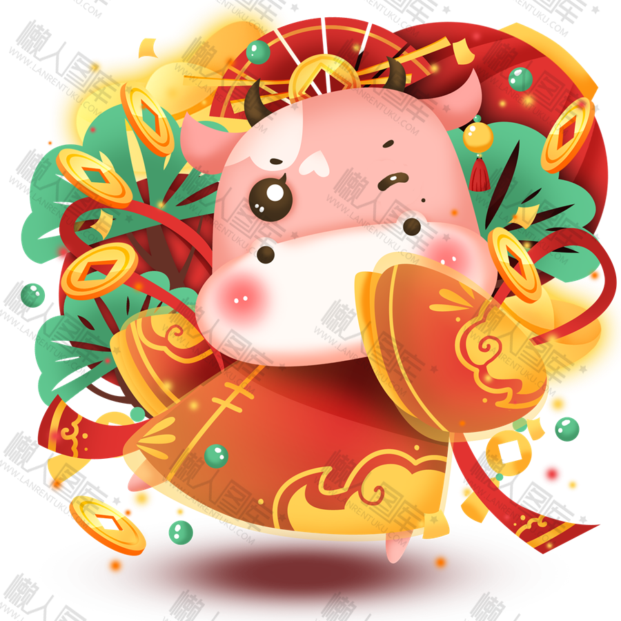 手机壳牛年图案图1
