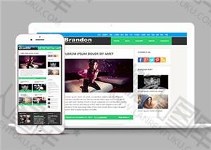 博文主题HTML5网页模板