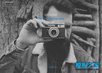 摄影师作品展示html5模板图2