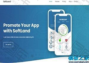 SoftLand手机注册程序网站模板
