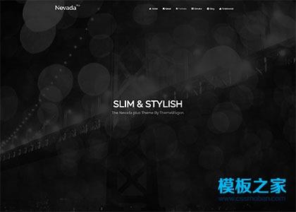 标准化布局H5网页模板图2