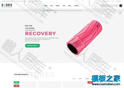 运动鞋外贸商城模板图2