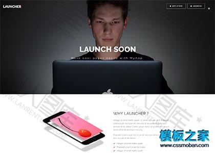 响应式APP网站开发公司企业模板图2