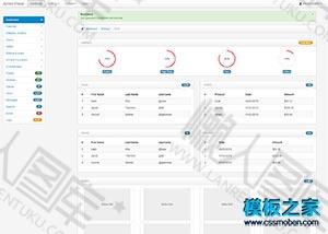 物流信息系统后台管理模板