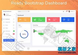 bootstrap前端UI框架后台模板