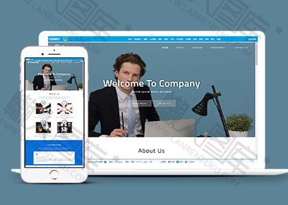 合作企业网站html5模板图2