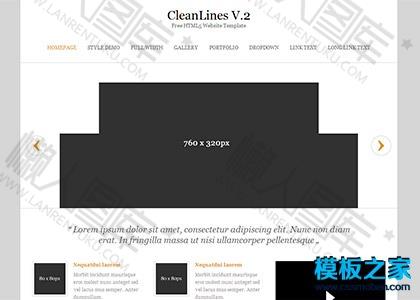 html5产品展示网站模板图2