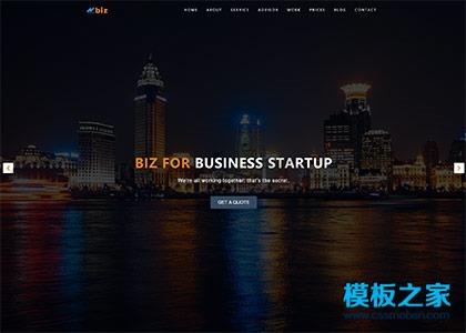 business外贸产品营销型网页模板图2
