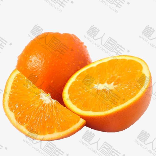 新鲜橙子高清免抠图