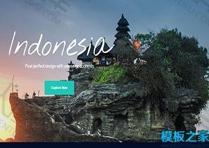 旅游公司多页展示网站模板