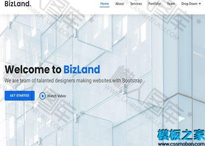 多功能响应式bootstarp网站模板图2