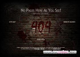 404错误网页模板