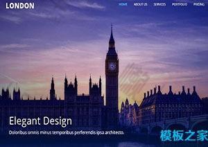 london建筑设计公司网站模板
