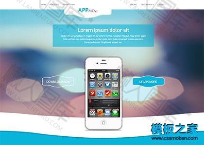 手机app应用开发官网模板图2