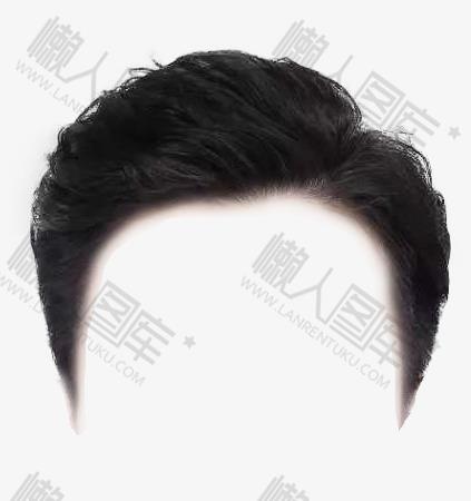 男士证件照发型模板图1