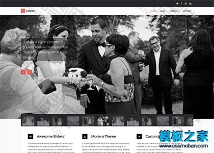 大图幻灯婚纱摄影公司模板图2