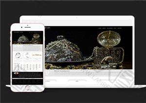 线上珠宝商场html5网站模板