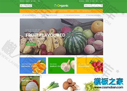 果蔬生鲜购物商城网站模板图2