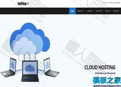 inline现代UX标准设计响应式网站模板图2