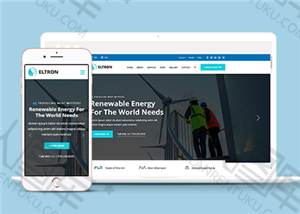 新能源环保科技公司网站模板