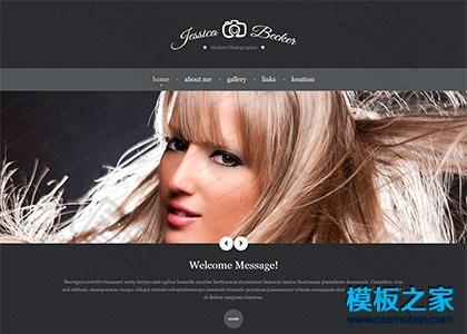 时装摄影公司bootstrap模板图2