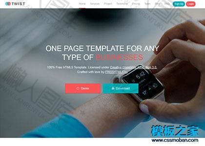 宽屏大气商务互联网公司网站图2