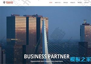 高楼企业网站模板