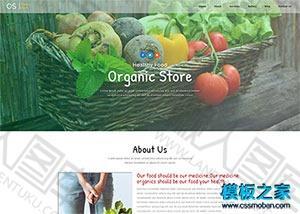 蔬果种植基地企业官网模板