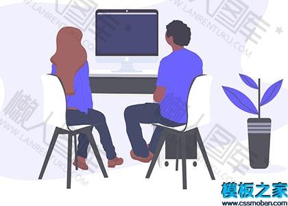 网络设计响应式网站模板图2