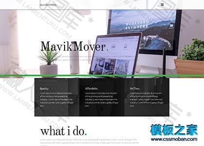 css3响应式科技公司网站模板图2
