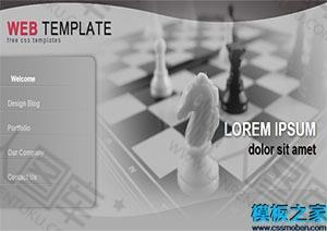 chess国际象棋多页网站模板