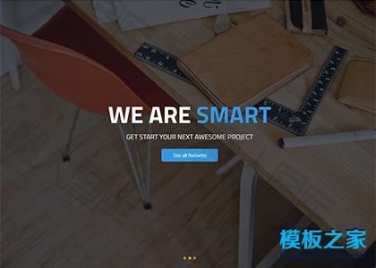 IT企业业务网站模板图2