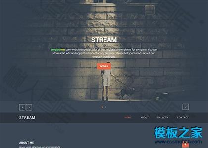 摄影博主个人网站html5模板图2