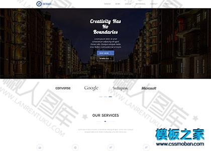 互联网科技工作室html模板图2