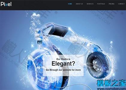 浏览器兼容网站模板图2