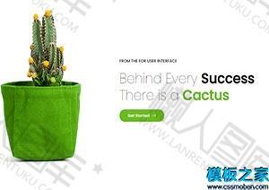 植物盆栽协会网站模板