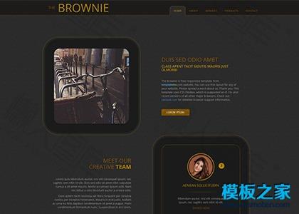 老照片复古bootstrap专题模板图2