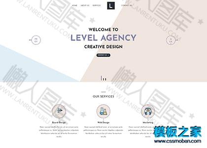 手绘手工品bootstrap模板图2