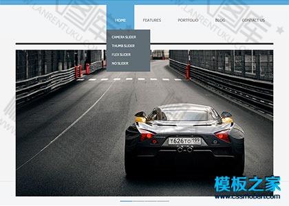 建筑设计网站模板图2
