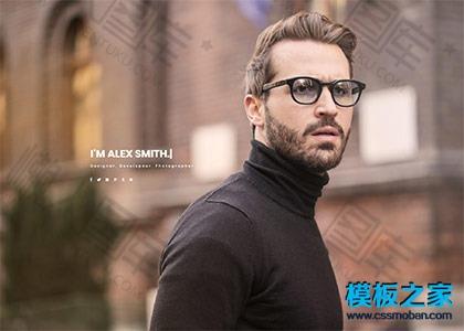 开发者web简历作品html5模板图2