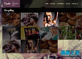 宽屏设计女性网站css3模板